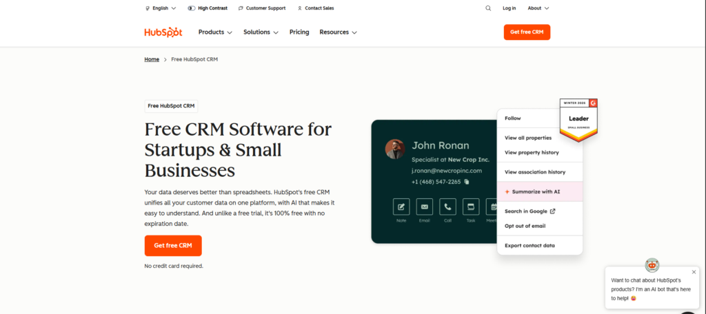 HubSpot CRM