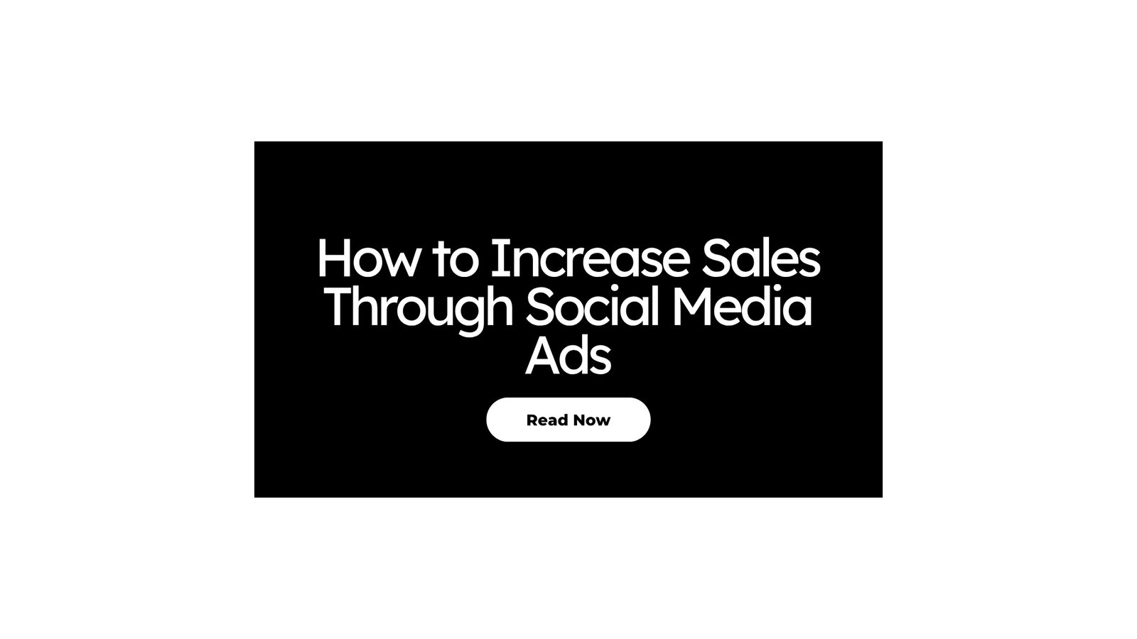 Social media ads
